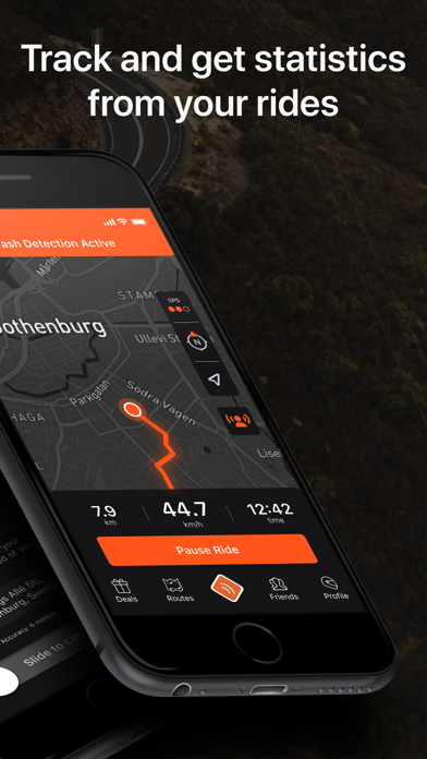 Detecht - Motorcycle App & GPS screenshot 2