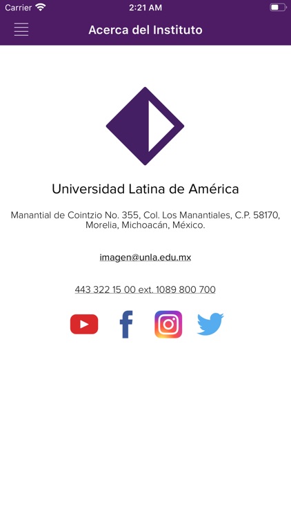 Universidad Latina de América screenshot-5