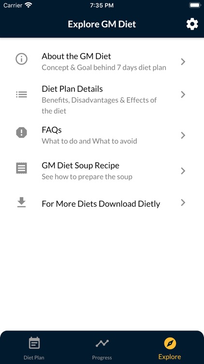 GM Diet Plan For Weight Loss screenshot-5