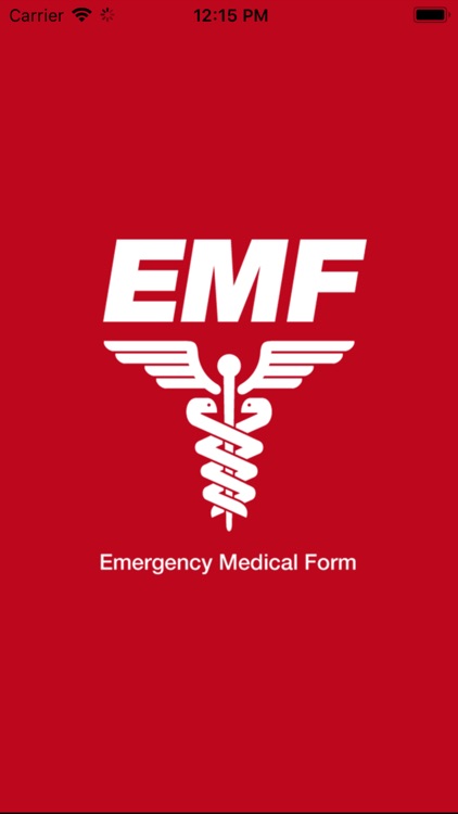 EMF - Emergency Medical Form