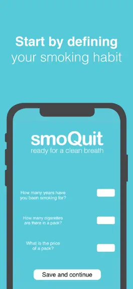 Game screenshot smoQuit - stop smoking now apk