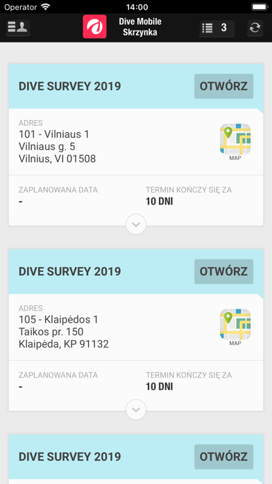 Dive Mobile screenshot 2
