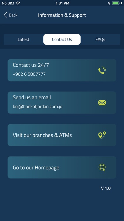 BOJ Mobile - بنك الأردن