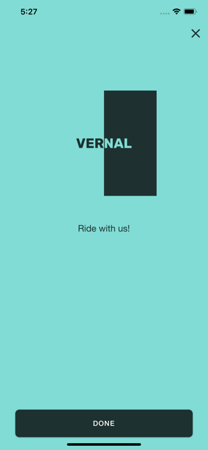 Vernal Rides