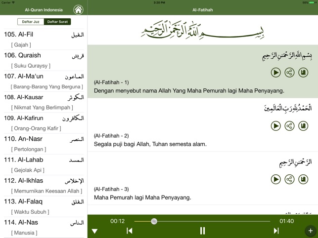 Al Quran Bahasa Indonesia Di App Store