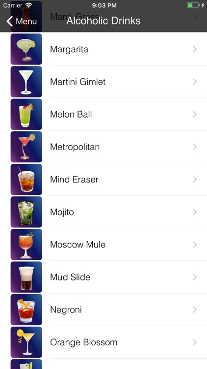Bebidas & Drinks
