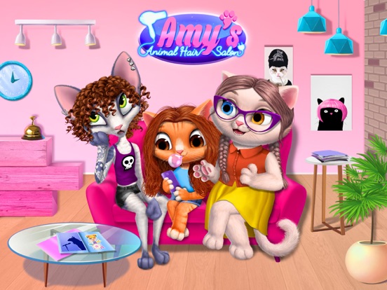 Amy's Animal Hair Salon на iPad