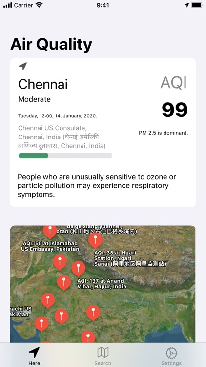 Inhale Air Quality Monitor