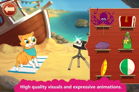 Peppy Pals Beach: SEL for kids screenshot 3