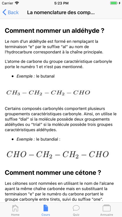 Chimie Terminale