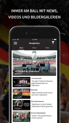 Game screenshot DFB FanClub Nationalmannschaft apk