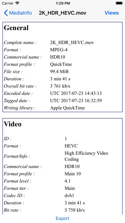 MediaInfo