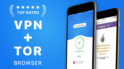 Onion TOR Browser + VPN screenshot1