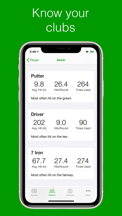 Golfer's Scorecard screenshot 3