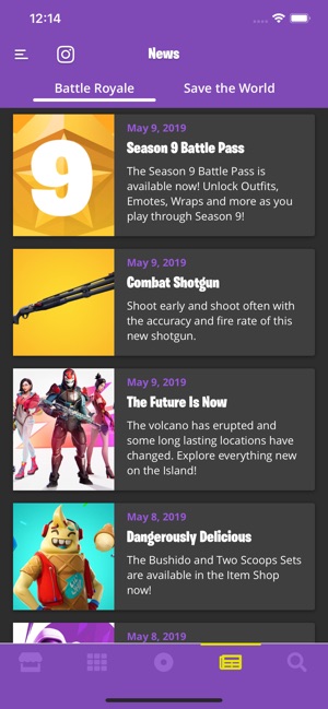 Trax Tracker For Fortnite On The App Store - fornite roblox new emotes winter