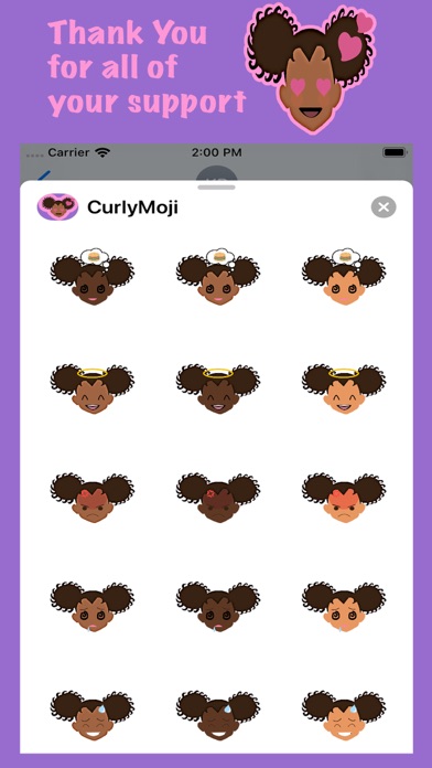 CurlyMoji screenshot 3