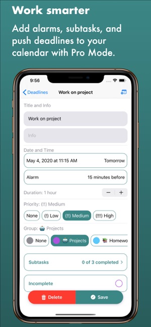 Deadlines: Modern Task Manager(圖5)-速報App