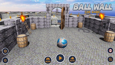 Maze ball - Wall Car Driving screenshot 4