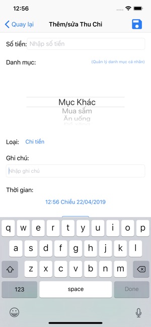 Quản lý chi tiêu cá nhân(圖5)-速報App