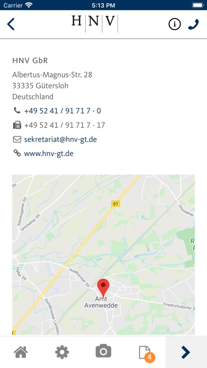 HNV Steuer- und Anwaltskanzlei screenshot-4