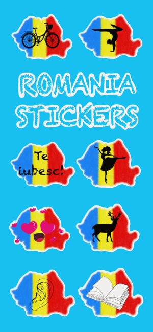 Romania Stickers