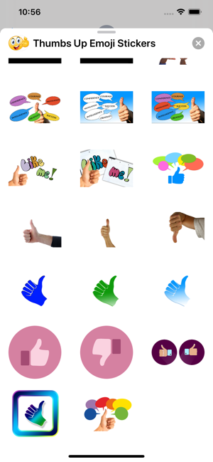 Thumbs Up Emoji Stickers(圖6)-速報App