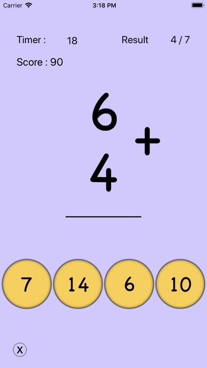 Math Flash Cards - Addition