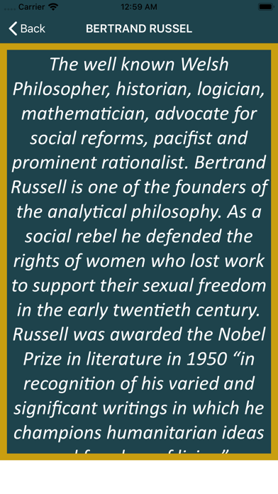 Bertrand Russell Wisdom screenshot 4