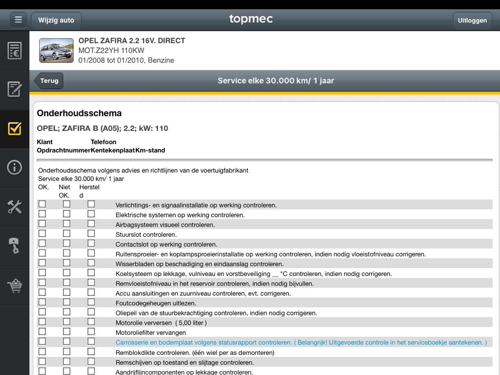 TopMec BE screenshot 2