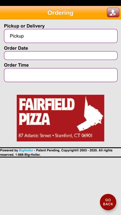 Fairfield Pizza Restaurant