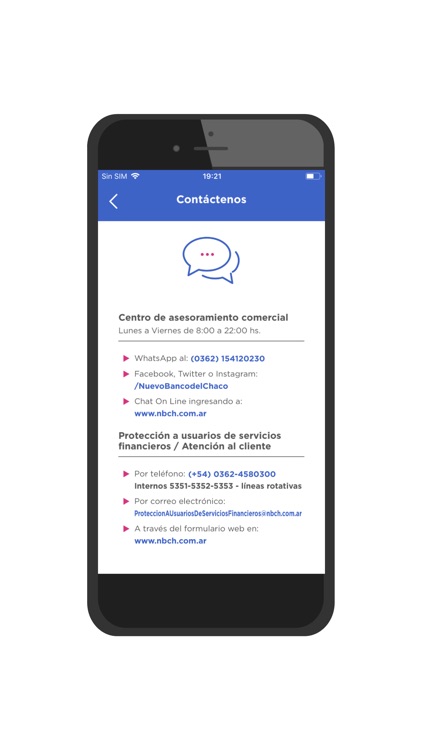 Nuevo Banco del Chaco APP screenshot-5
