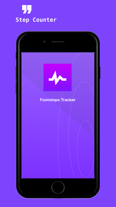 Footsteps tracker step counter screenshot 3