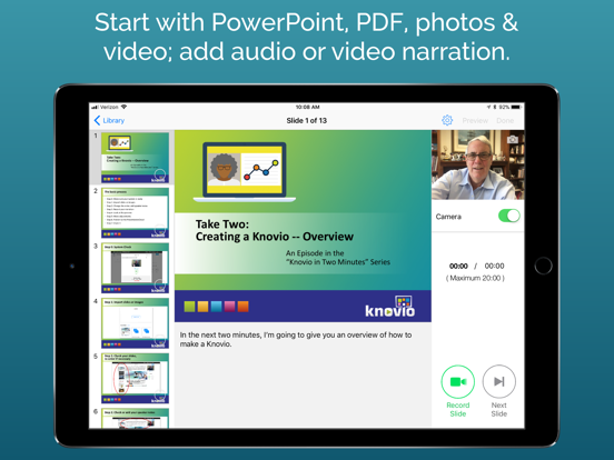 Knovio Mobile: Instant Multimedia Content screenshot