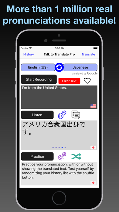 T2T Pro: Speech Translation Screenshot 3