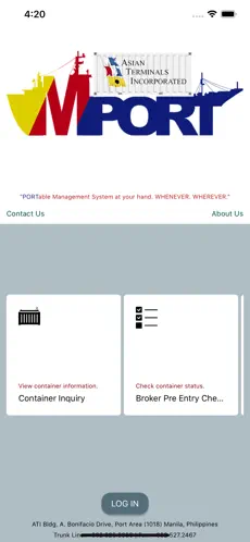 Screenshot 1 ATI MPort iphone