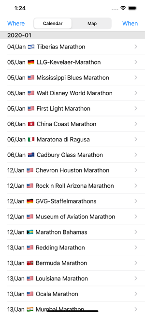 Marathon Calendar 42K(圖1)-速報App