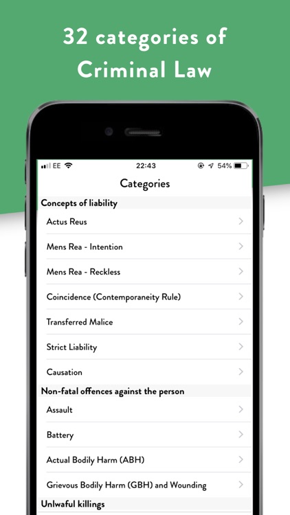 Pocket Law Guide: Criminal screenshot-3