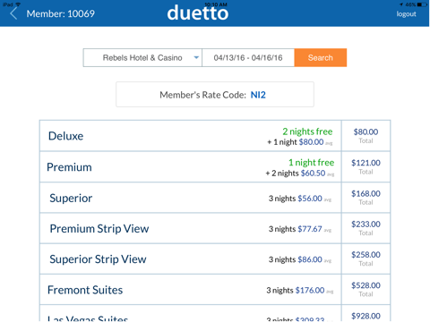Duetto - Find My Rate screenshot 3