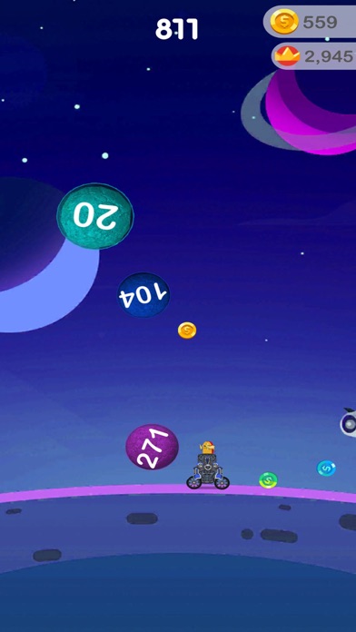 screenshot of Bubble Invaders 1