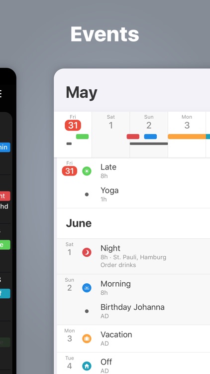 Supershift - Shift Calendar