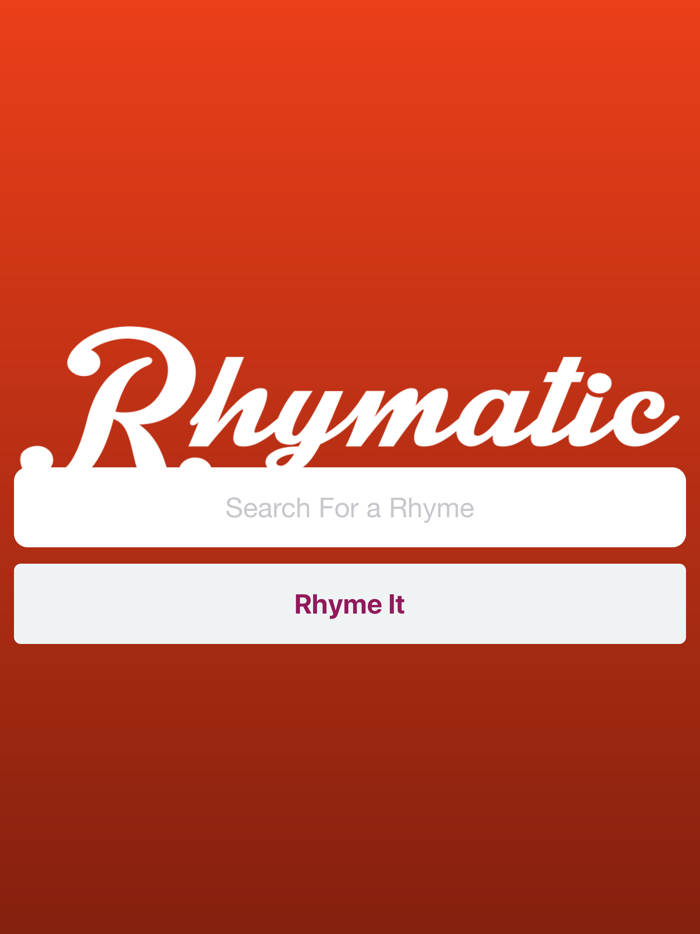 Rhymatic