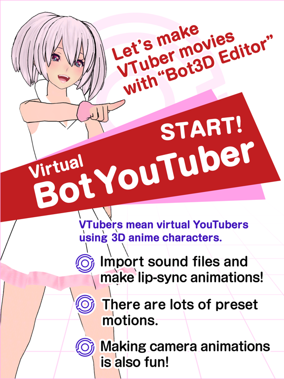 Bot3D Editor - 3D Anime Editor screenshot