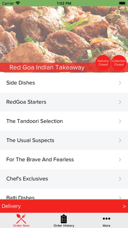 Red Goa Indian Takeaway