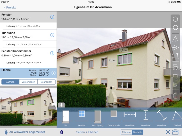 WinWorker Fotoaufmaß screenshot-4