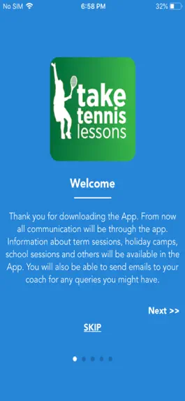 Game screenshot Take Tennis Lessons apk