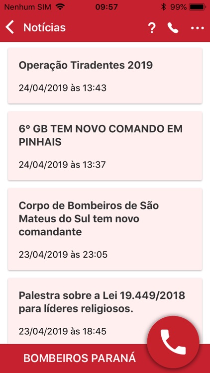 Bombeiros Paraná screenshot-7