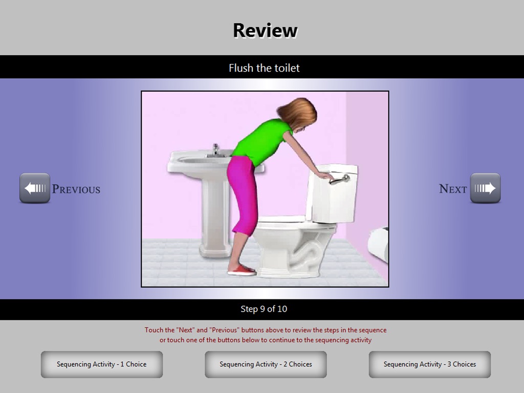 Toileting: Female Child screenshot 4