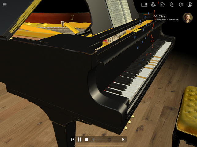 Screenshot ng Visual Piano