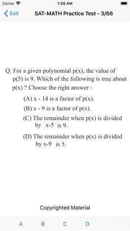 Game screenshot SAT Math Practice Test hack