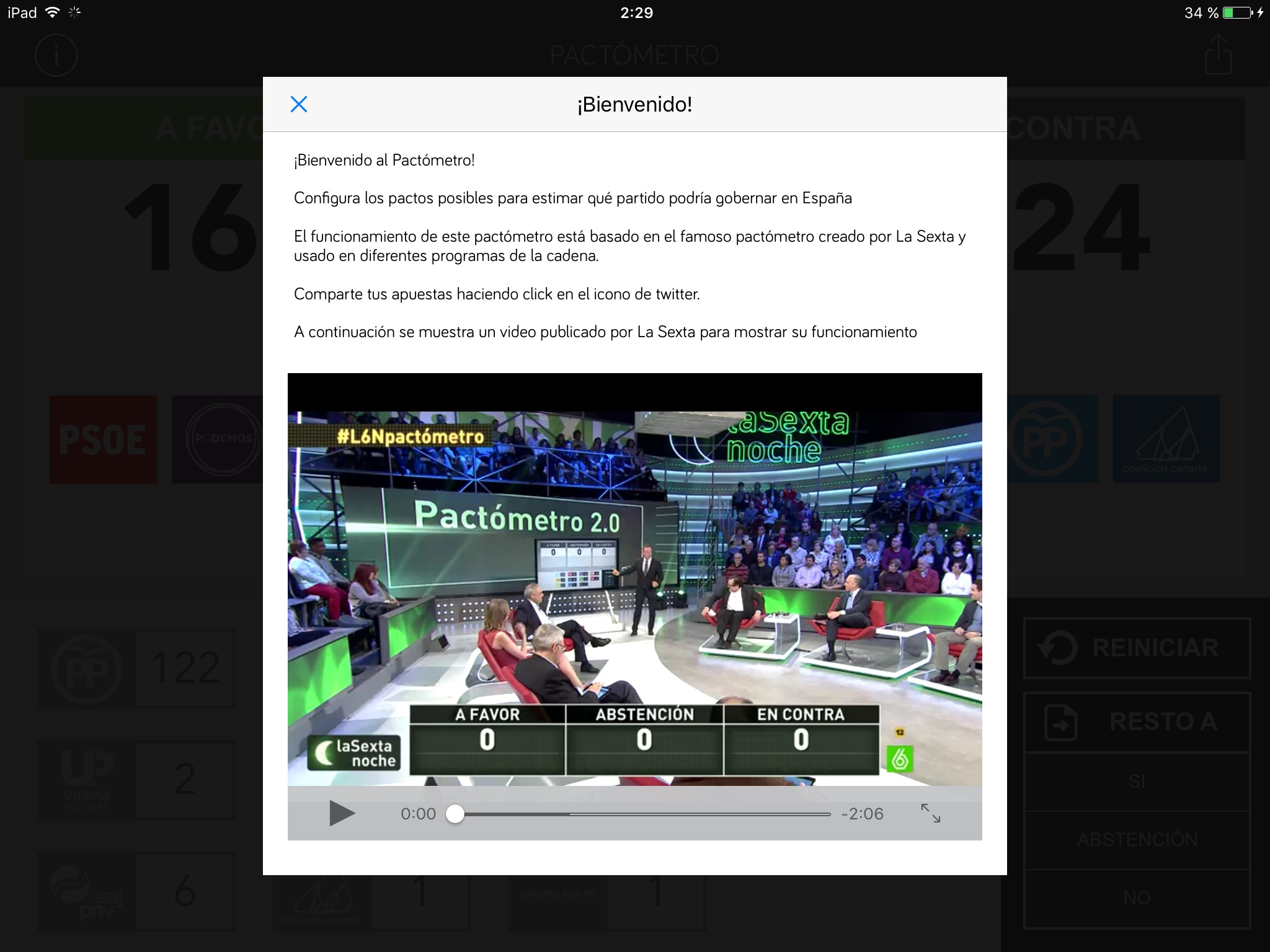 Pactos - Elecciones 23J screenshot 2